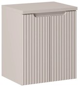 Závěsná skříňka pod umyvadlo Nova Cashmere s deskou 50 cm kašmírová