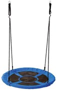 Hojdací kruh bocianie hniezdo, 110 cm, modrý