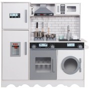 Aga4Kids Detská drevená kuchynka MR6160 Biela