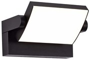 LED Vonkajšie nástenné svietidlo LED/17W/230V 3000K IP65 čierna