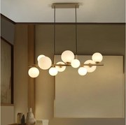 ONLI - Luster na lanku PALOMA 10xG9/3W/230V zlatý