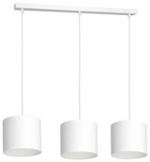 Luster na lanku ARDEN 3xE27/60W/230V biela