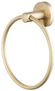 Gamma Roy, okrúhly držiak na uteráky, zlatá matná, GMA-UR-ROY-BGD