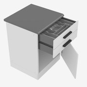 Kuchynská skrinka spodná 60 cm šuflíky TOR SDSZ60WS/0/WT/WT/B/B1/PP