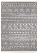 Kusový koberec Twin Supreme 103437 Kuba grey creme – na von aj na doma, 80x250, šedá, chodba / predsieň, Hanse Home