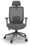 Liftor Space ergonomická kancelárska stolička, sivá