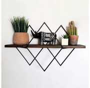 Nástenná polica 36x60 cm smrek