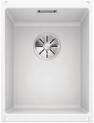Blanco Subline 320-U, silgranitový drez pod pracovnú dosku 350x460x190 mm, 1-komorový, biela, BLA-523410
