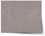 Sablio Plagát Trojuholníková abstrakcia - 120x80 cm