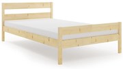 Manželská posteľ ORBIT natural 140x200 cm prírodná borovica