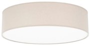 TK Lighting Stropné svietidlo RONDO 4xE27/15W/230V pr. 45 cm béžová TK4430