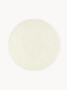 Okrúhly ručne tuftovaný vlnený koberec Aaron