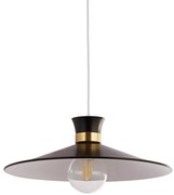 Searchlight 601891BK - Luster na lanku BALHAM 1xE27/60W/230V