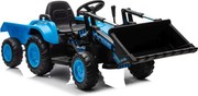 LEAN CARS Nabíjací traktor s lyžicou BW-X002A Modrý