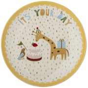 Bloomingville Keramický tanier Celebrate Yellow Ø 16 cm