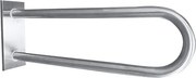 Bemeta Design HELP: Madlo, 750 mm, v tvare U, s krytkou, nerez, mat - 301707302