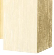 Moderná nástenná lampa zlatá štvorcová 2-svetlo - Sandy