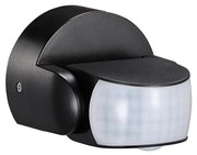 Vonkajší senzor pohybu infračervený 180/360° 600W/230V IP65 čierna