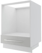 Kuchynská skrinka Emporium D11k/60 light grey stone/biela