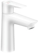 Hansgrohe Talis E, páková umývadlová batéria 110 CoolStart s odtokovou súpravou s ťahadlom, biela matná, HAN-71713700