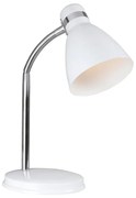 Nordlux - Stolná lampa CYCLONE 1xE14/15W/230V biela
