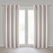 ZÁVES NA KRÚŽKOCH ANGELICA 140X250 CM RÚŽOVÁ