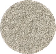 DY Krémový okrúhly shaggy koberec Camel Rozmer: 140 cm