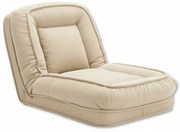 Relaxačné polohovacie kreslo LAZY SOFA, béžové