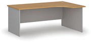 Kancelársky rohový pracovný stôl PRIMO GRAY, 1800 x 1200 mm, pravý, sivá/buk