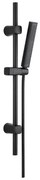 Laveo Pola, sprchový stĺp 70cm s ručnou sprchovou hlavicou, 1-funkcia, čierna matná, LAV-NAP_71A1