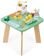 Drevený motorický stolík s aktivitami