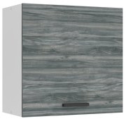 Kuchynská skrinka Belini Premium Full Version horná 60 cm šedý antracit Glamour Wood