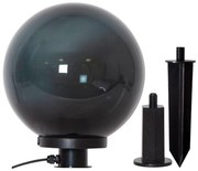 Eglo 900202 - Vonkajšia lampa MONTEROLLO SMOKE 1xE27/40W/230V pr. 30 cm IP44