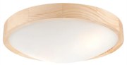 Stropné svietidlo NATURAL SLIM 2xE27/60W/230V ø 37 cm borovica