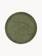 Okrúhly koberec's nízkym vlasom Kari