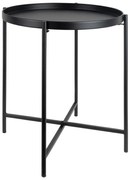 Kovový okrúhly odkladací stolík ø 40 cm Meseta – Leitmotiv