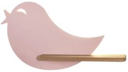 Candellux Nástenné svietidlo policové 5W, ružový vtáčik 21-84736