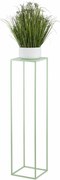 STOJAN NA KVETINÁČ SIMPLE 100X24X24 CM SVETLOZELENÁ