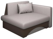 Kreslo Kubosik new (béžovosivá Taupe + hnedá) (P). Vlastná spoľahlivá doprava až k Vám domov. 1119735
