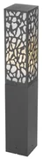 Moderná vonkajšia stĺpová lampa čierna 60 cm IP44 - Nicole