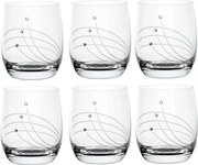 Celebration crystals Poháre Globo Crystals Classic 350 ml 6 ks