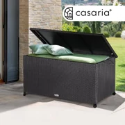 InternetovaZahrada Úložný box s kolieskami 370 L - čierny