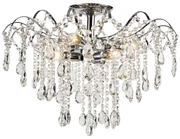 Brilagi - Prisadený luster CRYSTAL 6xE14/60W/230V lesklý chróm BG1105