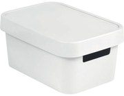 Curver Úložný box INFINITY 4,5l s vekom biely