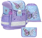 Školský set BELMIL Purple Blue Butterfly