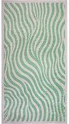 Zelený prateľný koberec 60x100 cm Green Zebra – Vitaus