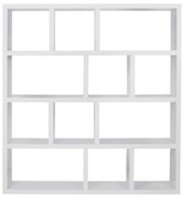 Biela knižnica 150x159 cm Berlin – TemaHome