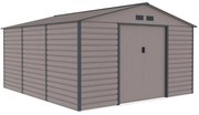 Záhradný domček G21 GAH 1300 - 340 x 382 cm, šedý 63900581