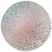 Prateľný okrúhly koberec v sivo-medenej farbe vhodný pre robotické vysávače ø 120 cm Comfort – Mila Home