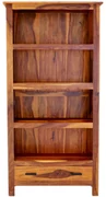 Knižnica Rami 90x180x35 indický masív palisander Natural